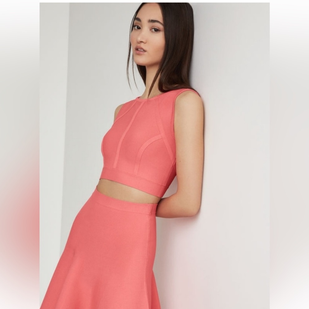 BCBGMaxazria Fenella Coral Top - size XS